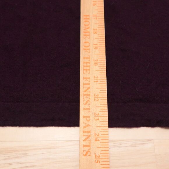 Neiman Marcus Men XL Merino Wool Pullover V-Neck Sweater Modern Fit Purple READ - Picture 7 of 7